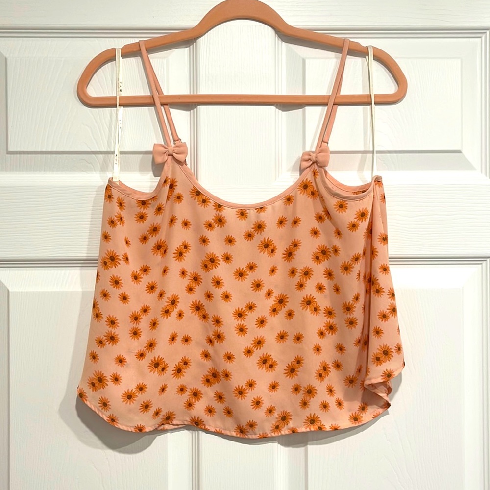 Floral Cropped Top